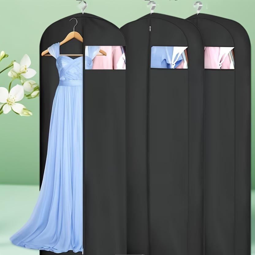 1 Stück Kleiderstaubschutz Kleidersack für Zuhause Kleiderschrank Anzug Abendkleid Staubdichte Aufbewahrungstasche Hängender Kleiderschutz