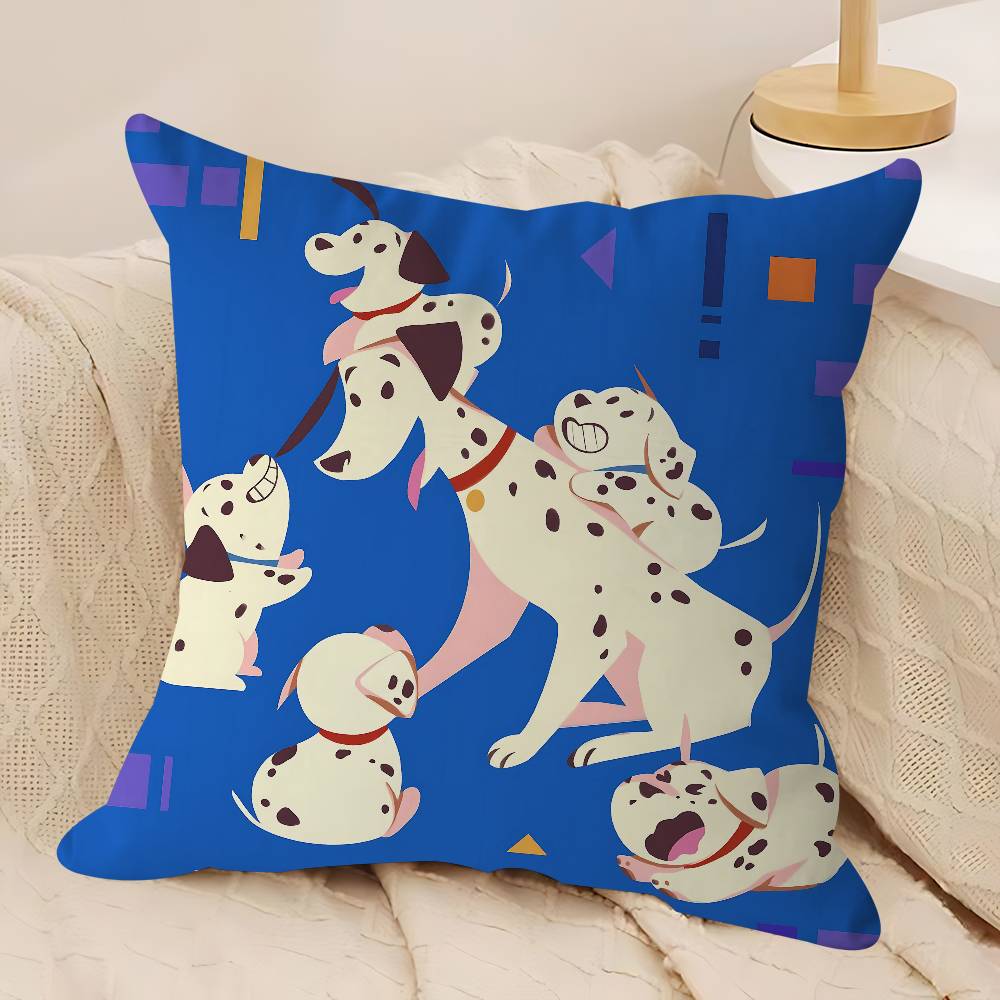 

Cartoon Dog Pillowcase Toon Gift Cushion Cover Bedroom Home Sofa Chair Seat Decor Pillow Case 12x12Inch