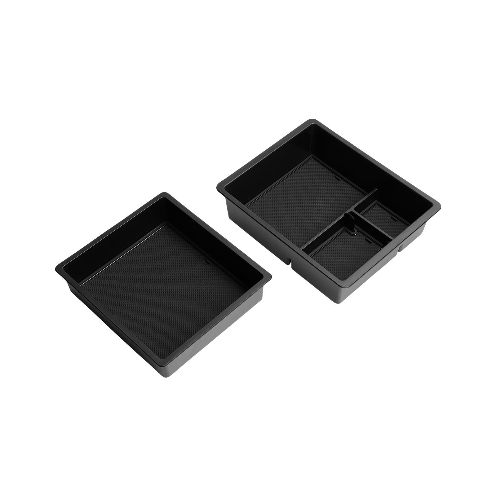 

2Pcs for Chevrolet Chevy Silverado EV GMC Sierra EV 2025 2025 Central Console Armrest Storage Box Tray Car Interior Accessory