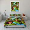 Forest Animal Cartoon Decor Set Multiple Sizes Kid'S And Adults' Bedroom Exquisite 3Pc Bedding Set, Gift