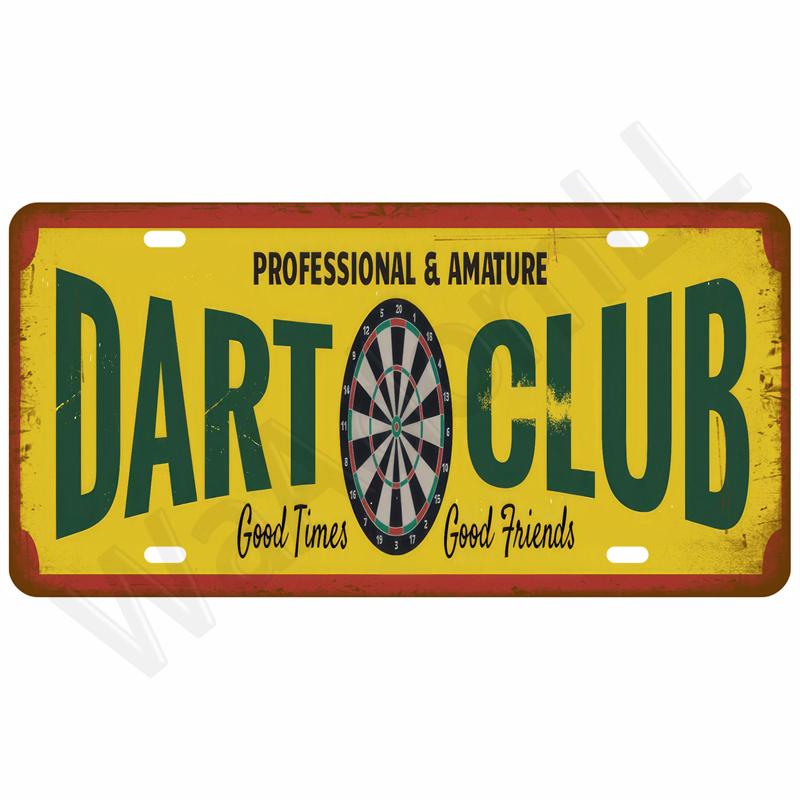 Vintage Metal Plate Tin Sign Plates Bar Retro Metal Sign Wall Art Mural Aesthetic Room Home Decor Items Poster Garage Decoration
