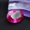 Natural Pink Ruby Loose Gemstone Oval Shape 22.00 Ct for Jewelry Making and Gem Collections