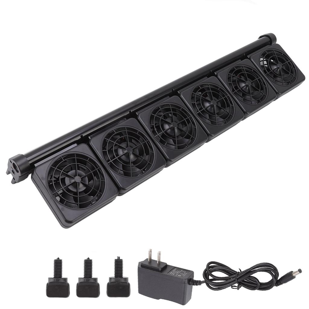 Fish Tank Cooling Fan Adjustable Strong Wind Safe Energy Saving Silent Fish Tank Cold Wind Chiller