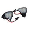  for Golf GTI R32 Sharan Touran LED Under Mirror Puddle Light For 2pcs Rearview Mirror Light LED Floor Light