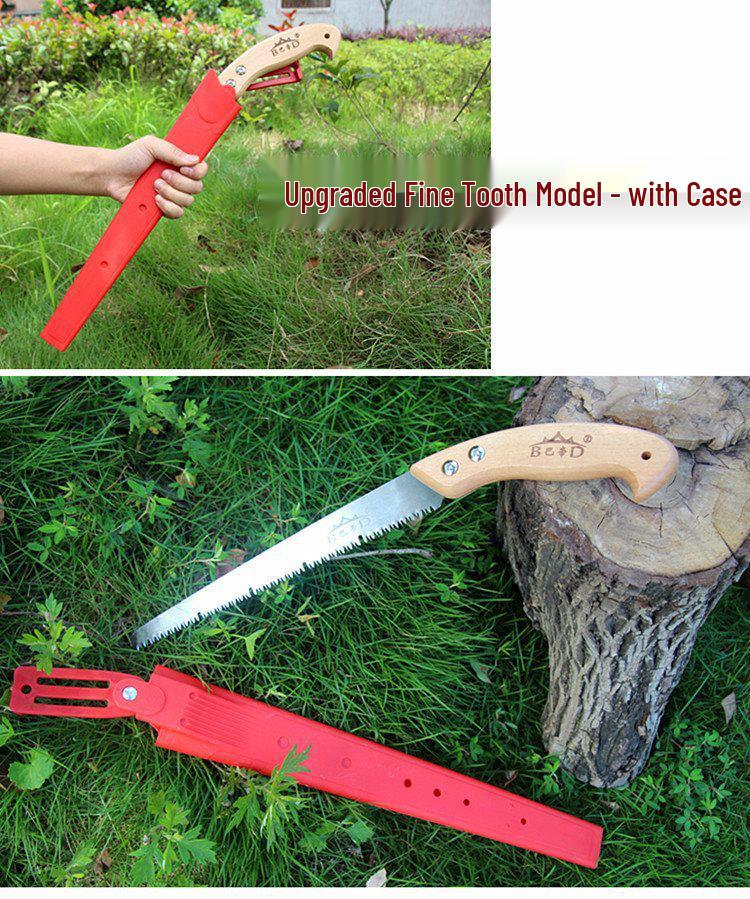 Handmade Mini Handheld Logging Saw for Trees and Gardening