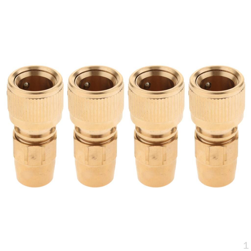 

4Pcs Brass Expandable Hose Repair Adaptor