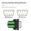 DB9 Solderless RS232/485/422 Female Connector