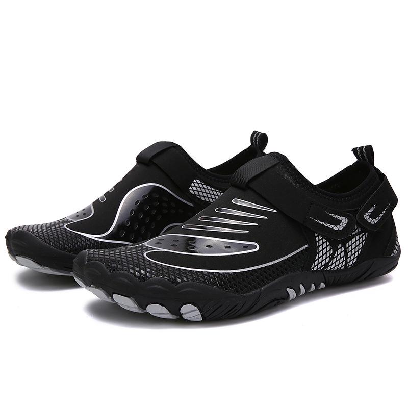Women's & Men's Lightweight Non-Slip Indoor Fitness Shoes: Soft Sole, Shock Absorption, Silent for Jump Rope, Yoga, Squats, & Deadlifts