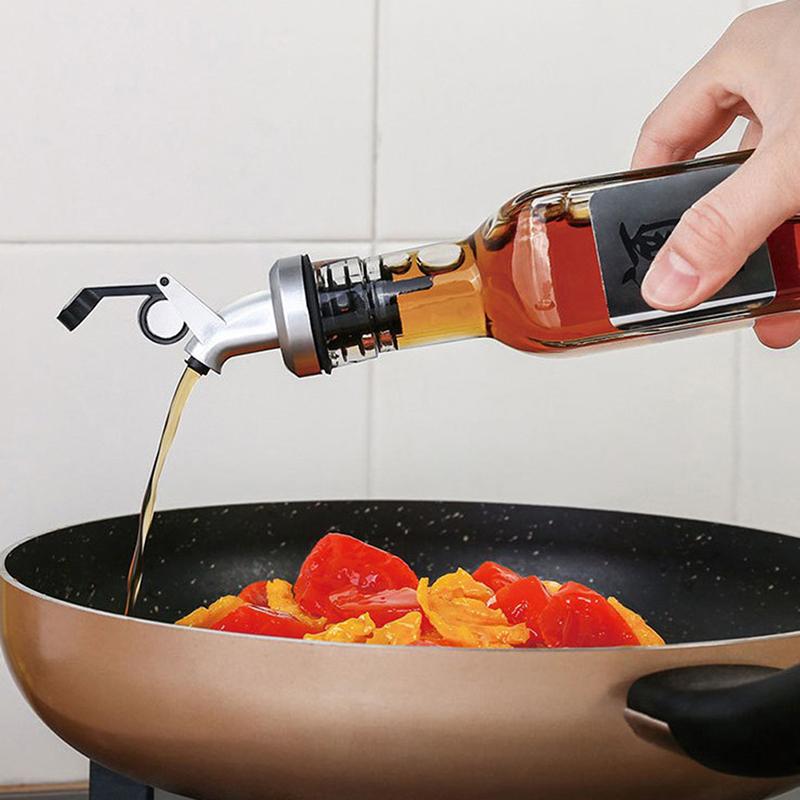 Cheap Pouring Olive Oil Bottle Stopper Red Wine Dispenser Leakproof