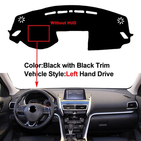 2 schichten Auto Auto Innen Dashboard Abdeckung Dash Matte Teppich Teppich Für Mitsubishi Eclipse Kreuz 2018 2019 2020 Sonnenschutz anti-slip Pad