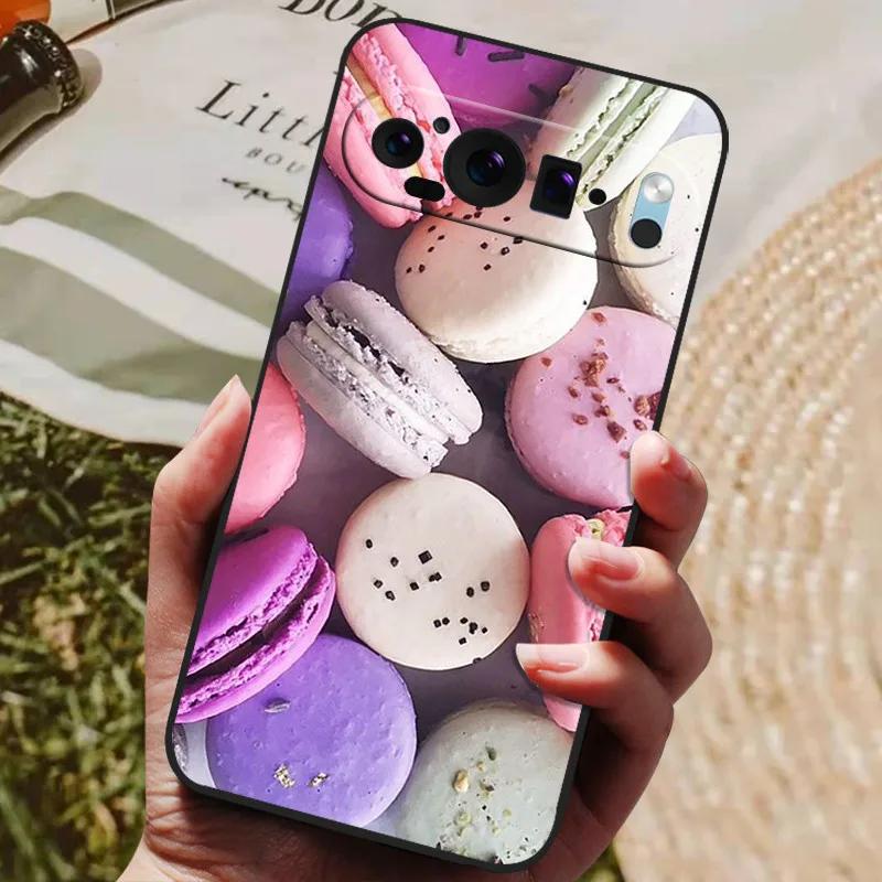 For Google Pixel 9 Pro XL Case Cool Painted Silicone TPU Soft Cover for Googe Pixel 9 9 Pro 8A Cases Black Protective Shells