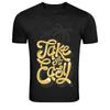 Take It Cool Beach Vacation Typography Graphic T-Shirt