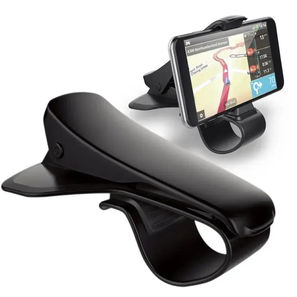 Car Phone Holder Mount Stand Holder Car Phone Kickstand 360 Degree GPS Navigation Dashboard Phone Holder For IPhone
