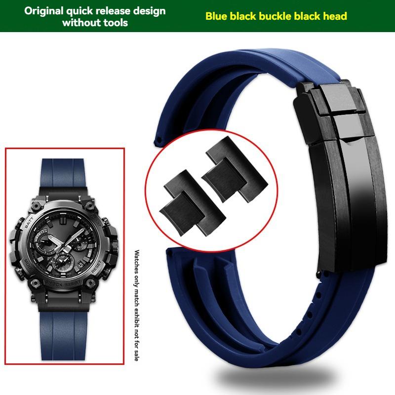 for High quality G-SHOCK Casio watch MTG-B3000 series sports waterproof silicone watch with metal head protrusion folding buckle