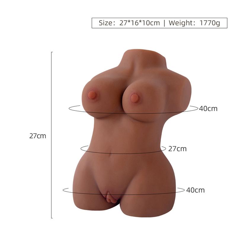 Sexy erotická pomůcka s panenkou pro muže pro dospělé Produkty Big Ass Anal Realistic Vagina Dual Channel Pocket Pussy Masturbators