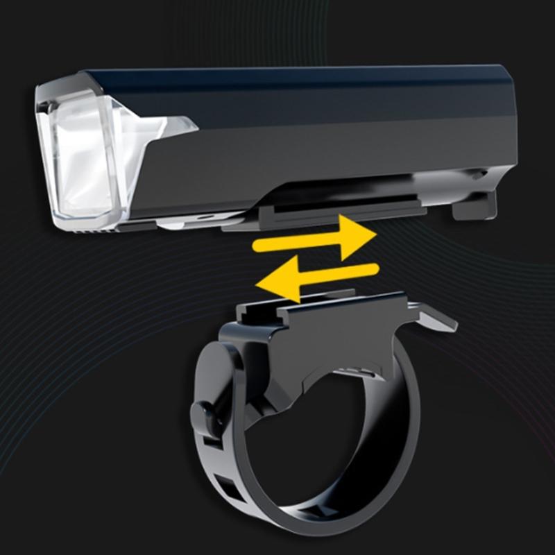 Bicycles Head Light Rechargeable Safety Night Ridings Watertight LED Bicycles Front Lamp Easy Mounts Cycling Front Light