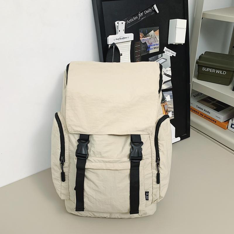 Однотонная школьная сумка для школьников — фото 9