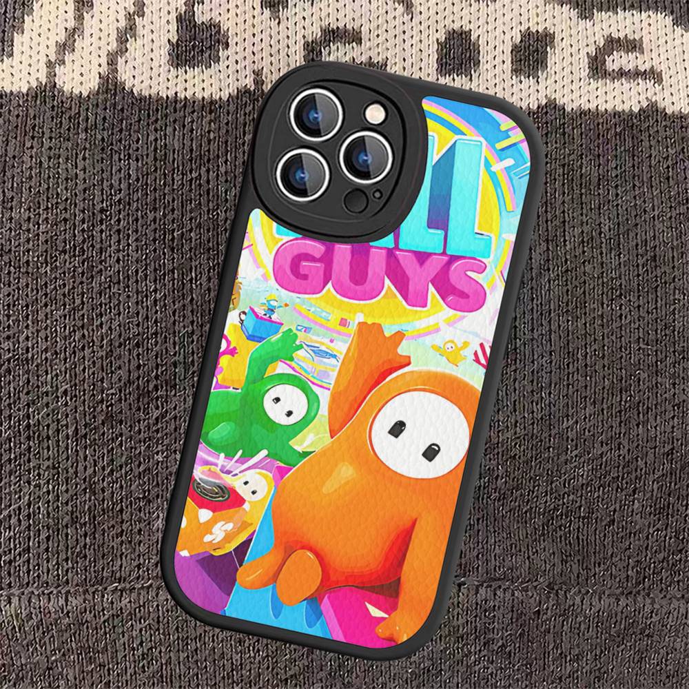F-Fall G-Guys Party Game Phone Case Hard Leather For IPhone 14 13 16 Mini 15 14 11 12 Pro Max Plus Fundas