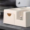Compacts Storage Organizers For Coffee Bar Square 51-58mm Espresso Tamper Station Stand with Slide Out Drawer Design