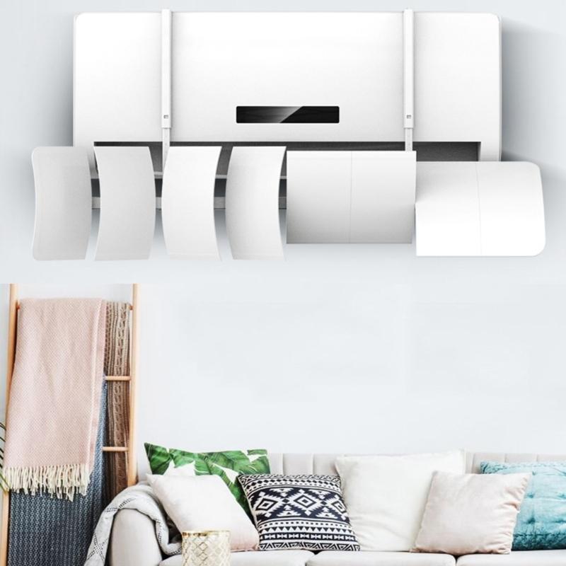 Air Conditioner Breeze Blocker Breathable Air Conditioning Wind Shield Baffle for Bedrooms Living Rooms and Offices
