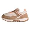 UGG Retrofi Rindsspaltleder Runde Spitze Vielseitig Niedrige Schnürschuhe Damen Sneaker Braun 1175118-SRPF