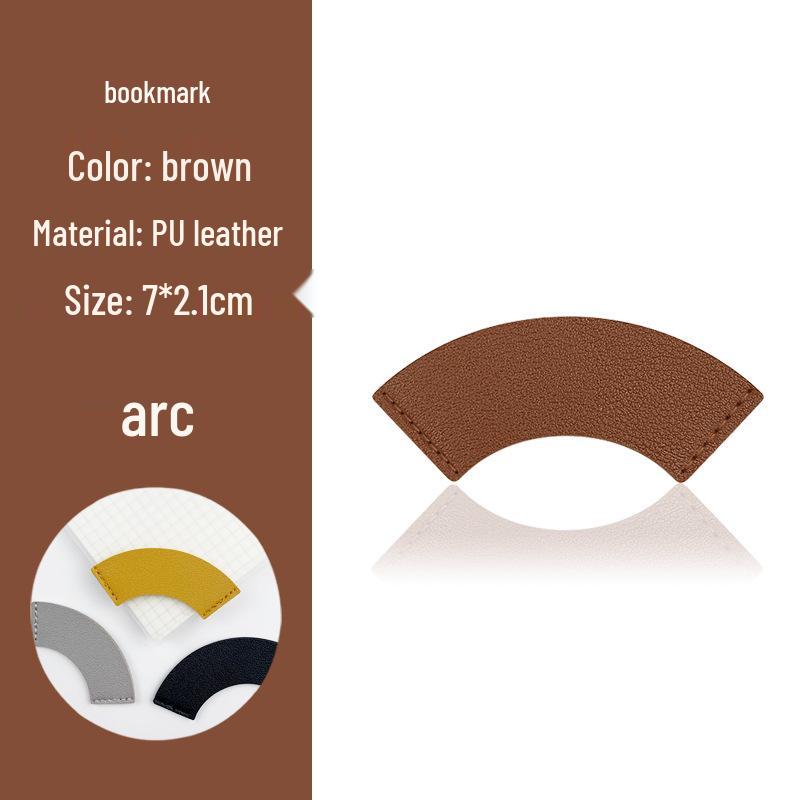 Customizable Heart-Shaped Leather Bookmarks: Variety of Styles and Colors Available