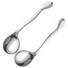 Stainless Steel Spoon Utensil 1Pc Anti-Shake Adaptive Tableware For Hand Tremors Elderly Hand Rehabilitation Patient Adaptive