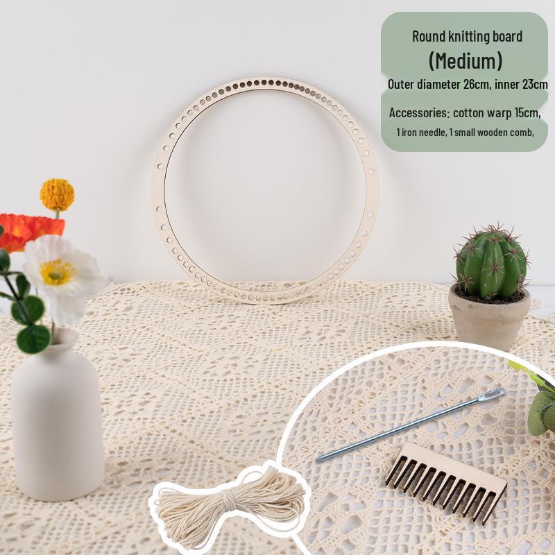 Children's Art Area Wool Knitting Board - DIY Weaving Material Kit for Kindergarten & Large Class Teaching
