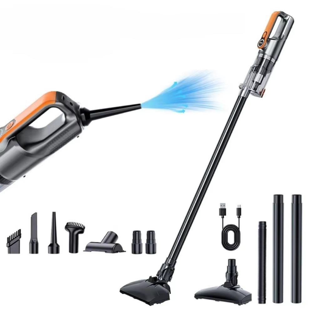 Cordless Car Vacuum Cleaner Powerful Suction Dust Buster Car Dust Collector Set Pet Hair Cleaning