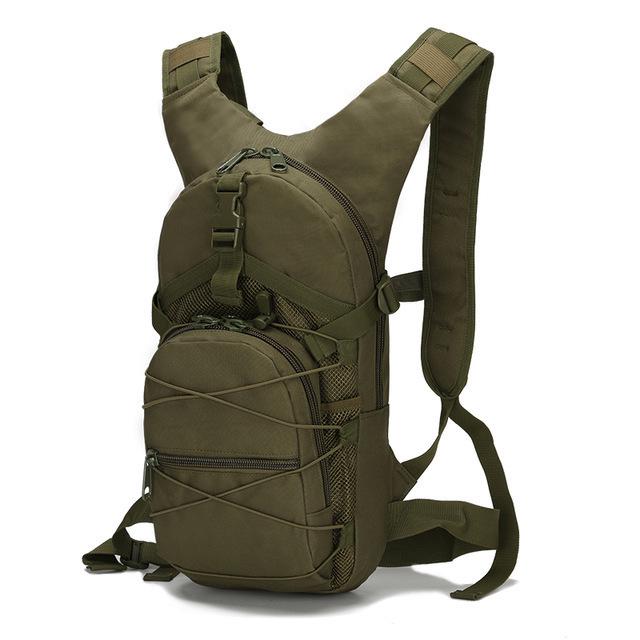 Cross-Border Tactical Camouflage Hydration Backpack, Multifunctional Large Capacity for Outdoor & Cycling One Size