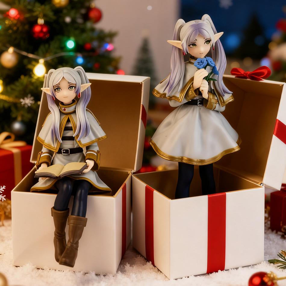 Frieren Beyond Journey's End Figure Anime Peripheral Collectible Models Decorative Decorations Children Kawaii ChristmasGift