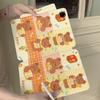 Cartoon Bear Leather Case IPad Mini 6 7 8.3 Inch Air 10 11 Gen 10.9 13 Pro With Magnetic Sleep Wake Pencil Slot