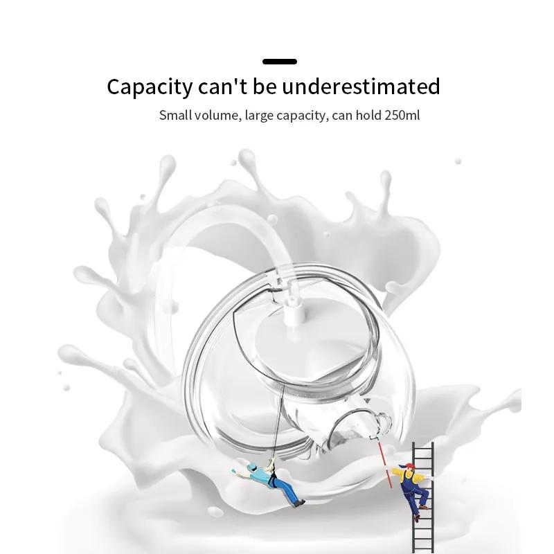 Electric Milk Breast Pump Medical Grade Silicone Double Wearable Electric Breast Pump Hands Free Automatic Breast Pump Messager