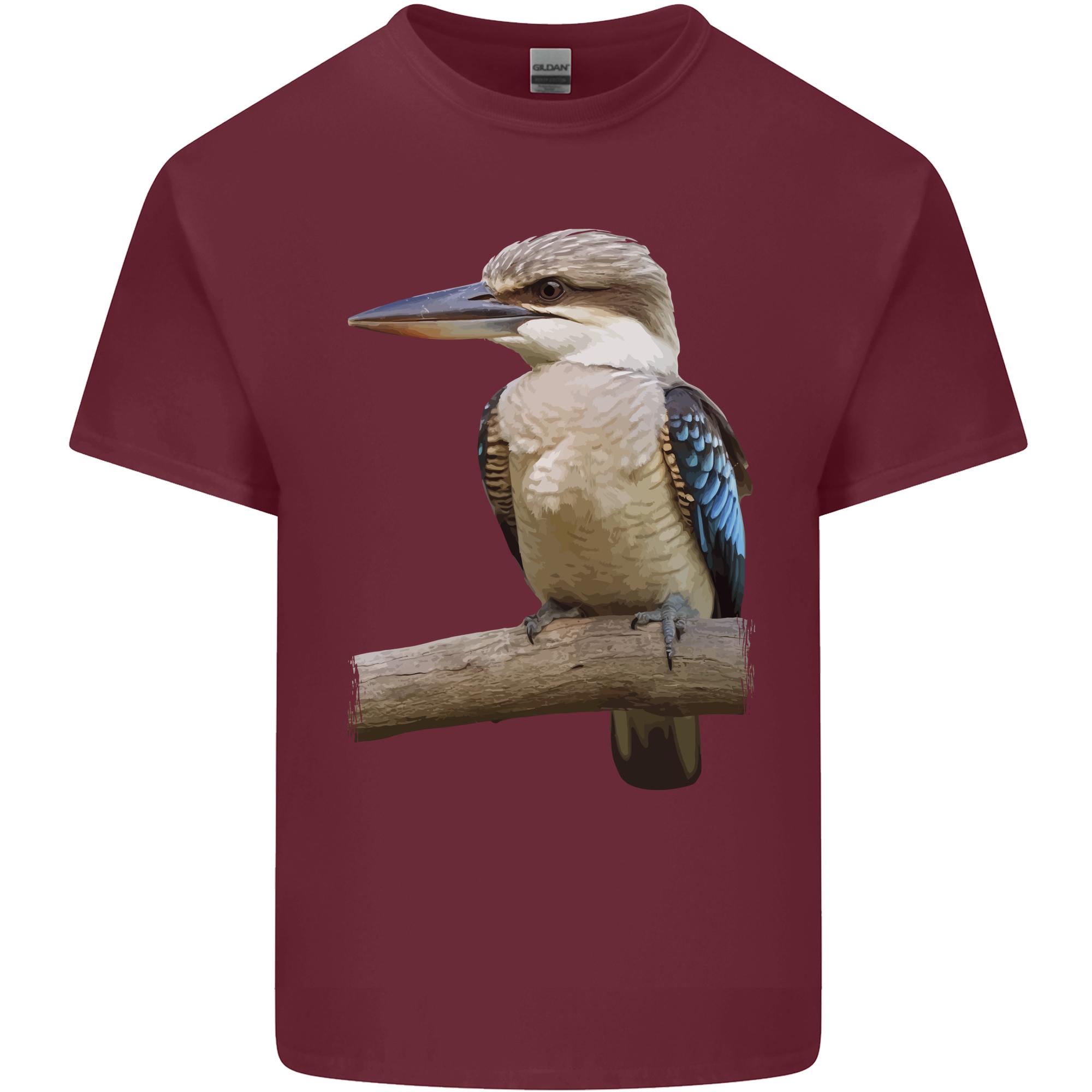 Kookaburra Kingfisher Ornathology Birdwatcher Unisexs Light Cotton TShirt S