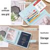 Cross-Border Multi-Card Passport Holder with Passport Clip and Cover