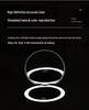 LED Lit Portable Double-Sided Makeup Mirror, 10x Magnification, Folding, with Living Room Fill Light