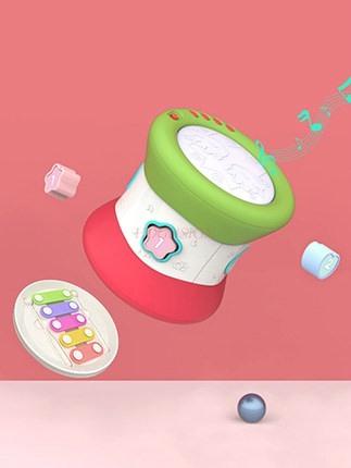 Baby Clapping Drum Baby Toy 0-6 Months Old Children Clapping Drum 3 Music Early Education