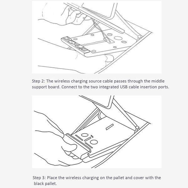 Tesla Model 3 10W Wireless Motorcycle Charger