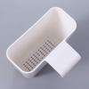 Swan Strainer Drying Storage Basket Sponge Holder Sink Organizer Drain Rack Corner Shelf