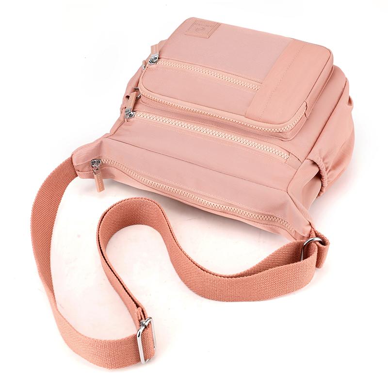 Women's Crossbody Bag Large Capacity Shoulder Bag Multi-Compartment Middle-Aged Mother Bag