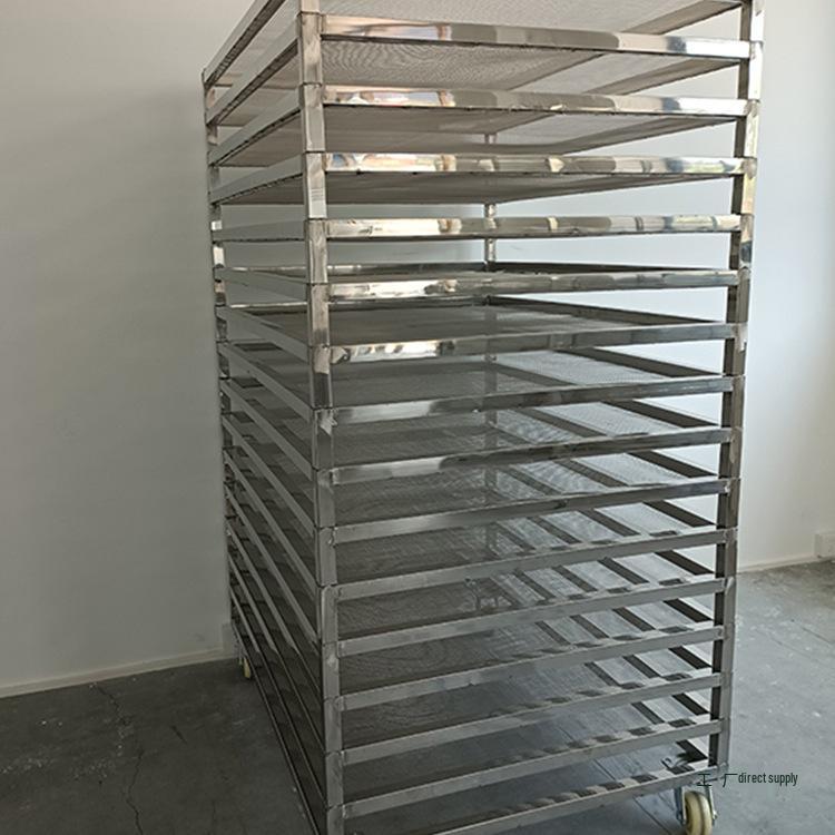 Commercial Stainless Steel Multi-Layer Baking Tray Rack for Rotary Ovens