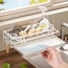 Kitchen Sink Rag Drain Rack Faucet Storage Rack Household Pool Wall Mounted Multi Function Seasoning Basket