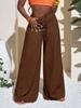 Women's High-Waisted Casual Wide Leg Pants