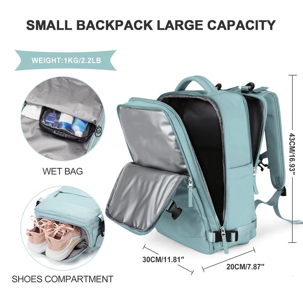 Large Travel Backpack for Men Women Laptop Backpack 14 Inch Laptop Bag for School Work Anti Theft Business Backpack 35L