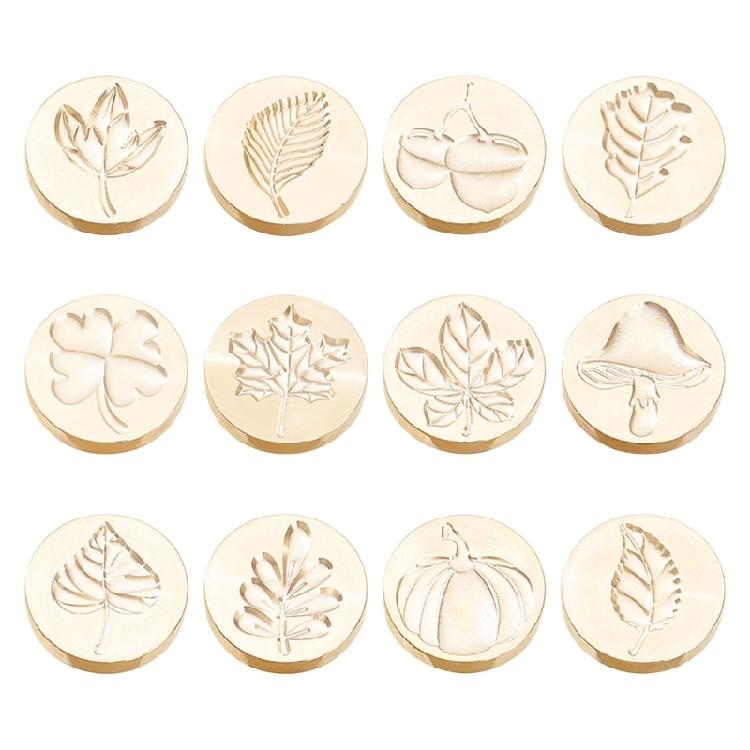 Série Rostlinné Ovocné Pečetní Vosk Pečeť Vosková Pečeť pro Pozvánky Karty Dekor