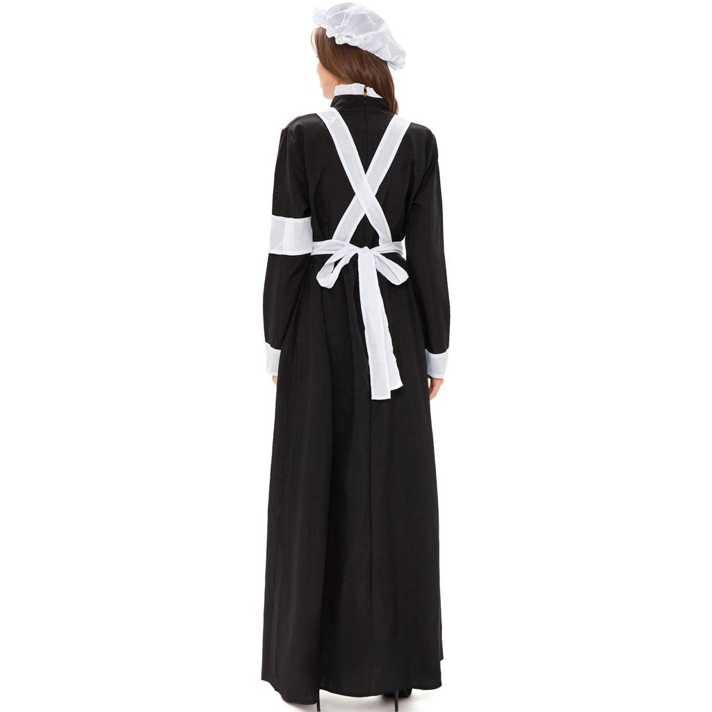 Lolita Dress, Halloween Costume, Soft Maid Dress Anime Nurse Maid Dress Uniform Set
