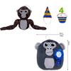 2025 Gorilla Tag Monke Plüsch Cartoon Spiel Doughboi Plushie Niedliches gefülltes Kissen Weiche Raumdekoration Puppe Kawaii Spielzeug Kinder Geschenk