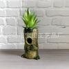 Frog Flowerpot, Suitable for Family Outdoor Garden Lawn and Indoor Art Deco Sculpture Flowerpot