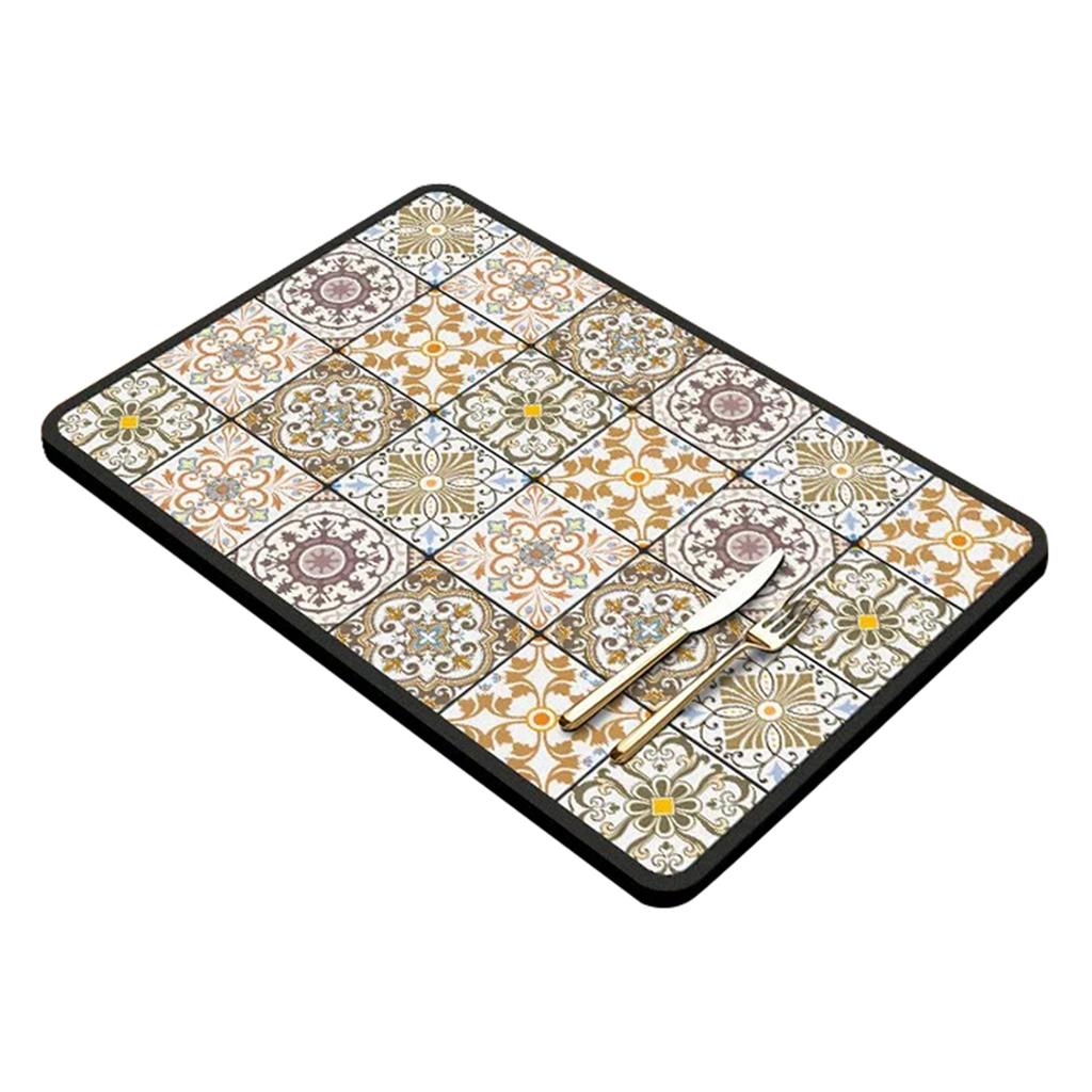 Personalized Water Control Table Mat Anti-Molds Multi-Purpose Mats For Chopsticks Bowls
