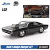 Jada 25th 1:32 Fast & Furious Alloy Car Model,Mitsubishi Eclipse Totota Supra Dodge Charger Honda S2000,Collection Gift Toy Toys